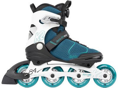 K2 Damen Inlineskates ALEXIS 84 BOA teal_white Weiß