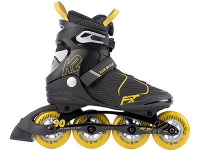 K2 Herren Inlineskates F.I.T. 90 BOA gray_mustard Grau