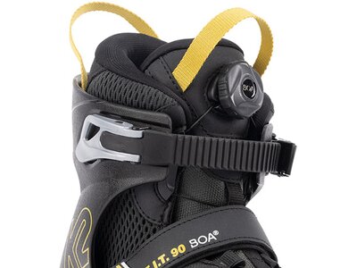 K2 Herren Inlineskates F.I.T. 90 BOA gray_mustard Grau