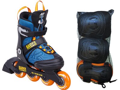 K2 Kinder Inlineskates RAIDER PRO PACK Blau