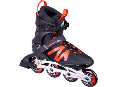 K2 Herren Inlineskates FREEDOM II 80 ALU Schwarz