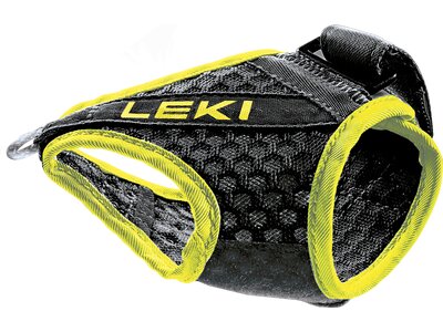 LEKI Langlauf-Skistöcke Shark Frame Strap Mesh Gelb