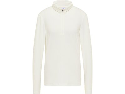 JOY Damen Shirt FRANCA Zip-Shirt Weiß