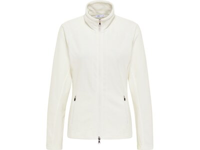 JOY Damen Unterjacke CARMELA Jacke Fleece Weiß