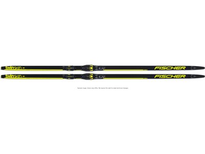 FISCHER Langlauf Sets TWIN SKIN PRO STIFF SET / BDG CONTR Schwarz