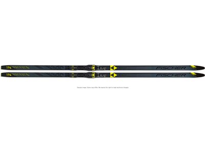 FISCHER Langlauf Sets TWIN SKIN SUPERLITE STIFF EF SET / Schwarz