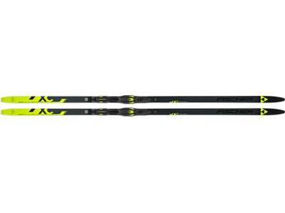 FISCHER Langlauf Sets TWIN SKIN SUPERLITE STIFF EF SET / Schwarz