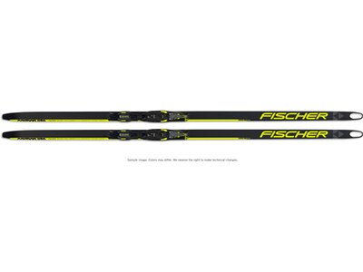 FISCHER Langlauf Sets CARBONLITE SKATE JR SET / BDG RACE Schwarz