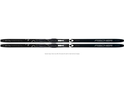 FISCHER Langlauf Sets APOLLO EF MOUNTED Schwarz