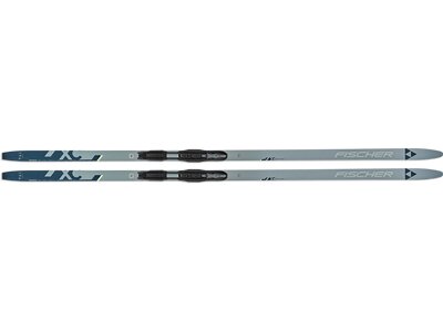 FISCHER Langlauf Sets FIBRE CROWN EF MOUNTED Grau