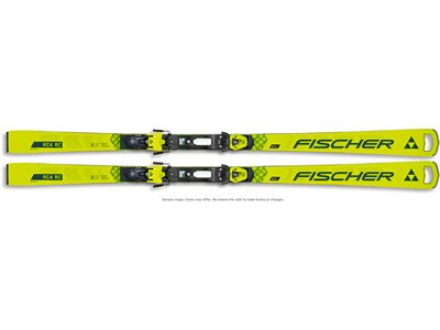 FISCHER Herren Racing Ski RC4 WC RC PRO M-PLATE + RC4 Z13 FF Gelb