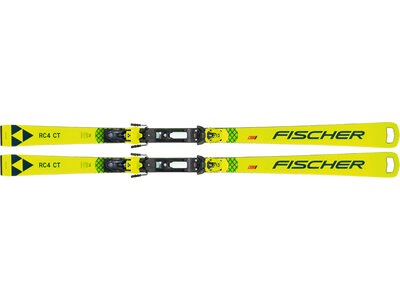 FISCHER Herren Racing Ski RC4 WC CT M/O + RC4 Z13 FF Gelb