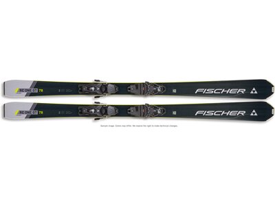 FISCHER Herren All-Mountain Ski RC ONE 78 GT TPR + RSW 10 PR Schwarz