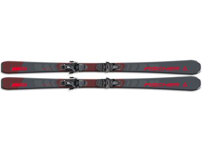 FISCHER Herren Racing Ski RC FIRE SLR PRO + RS 9 SLR Grau