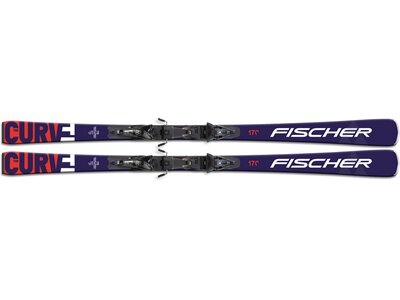 FISCHER Herren Racing Ski THE CURV PREMIUM TI RT + PROTECTOR Blau