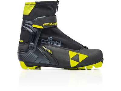 FISCHER Kinder Skating-Langlaufschuhe JR COMBI Schwarz
