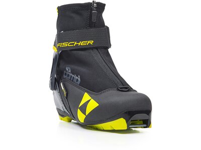 FISCHER Kinder Skating-Langlaufschuhe JR COMBI Schwarz