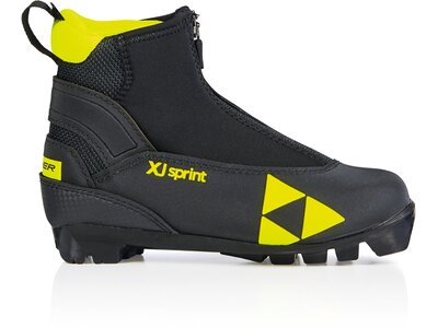 FISCHER Kinder Langlaufschuhe XJ SPRINT Schwarz