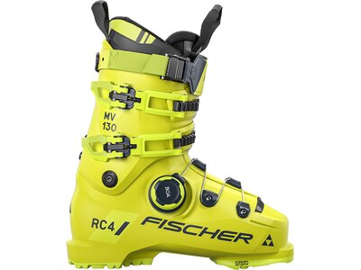 FISCHER Herren Tourenstiefel RC4 130 MV BOA VAC GW YELLOW/YELLOW Gelb