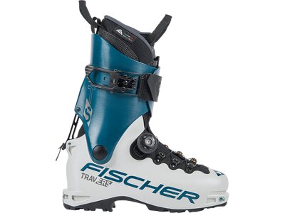 FISCHER Herren Tourenstiefel TRAVERS TS WHITE/BLUE Weiß