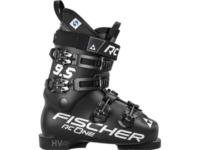 FISCHER Damen Ski-Schuhe RC ONE 9.5 WHITE BLACK/BLACK Schwarz