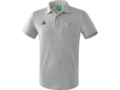 ERIMA Herren Poloshirt mit Brusttasche Grau