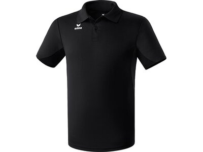 ERIMA Herren Funktions Poloshirt Schwarz