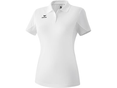 ERIMA Damen Funktions Poloshirt Weiß