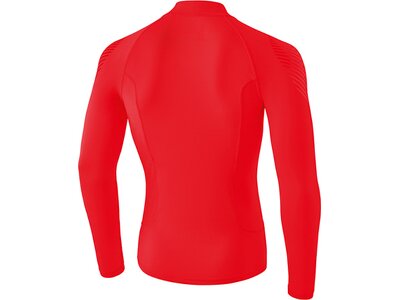 ERIMA Herren Elemental Longsleeve mit Stehkragen Rot