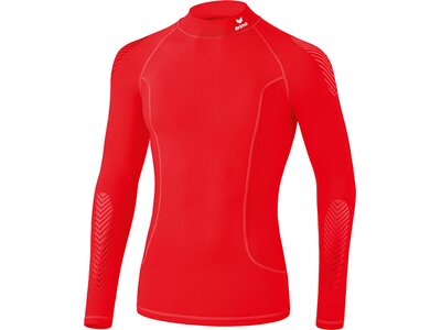 ERIMA Herren Elemental Longsleeve mit Stehkragen Rot