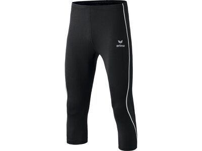 ERIMA Herren Laufhose kurz PERFORMANCE 3/4 Schwarz