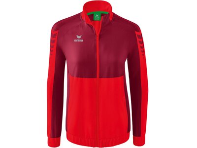 ERIMA Damen Six Wings Präsentationsjacke Rot