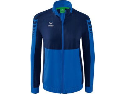 ERIMA Damen Six Wings Präsentationsjacke Blau