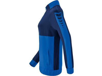 ERIMA Damen Six Wings Präsentationsjacke Blau