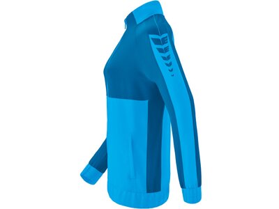 ERIMA Damen Six Wings Präsentationsjacke Blau