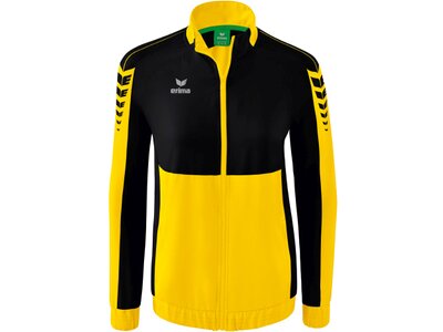 ERIMA Damen Six Wings Präsentationsjacke Schwarz