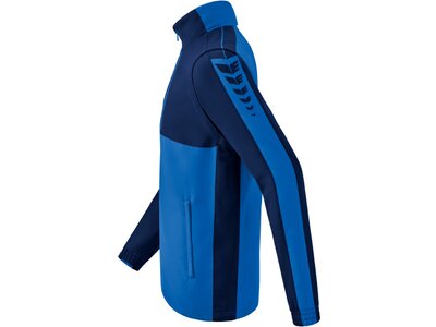 ERIMA Six Wings Jacke mit abnehmbaren Ärmeln Blau