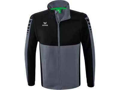 ERIMA Six Wings Jacke mit abnehmbaren Ärmeln Schwarz