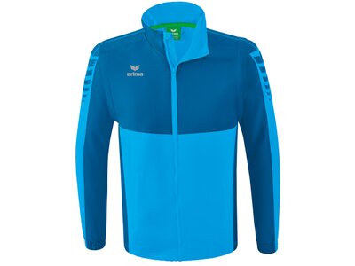 ERIMA Six Wings Jacke mit abnehmbaren Ärmeln Blau