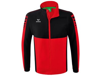 ERIMA Herren Jacke SIX WINGS jacket with removable sle Rot