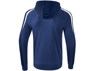 ERIMA Kinder Liga 2.0 Trainingsjacke mit Kapuze Blau