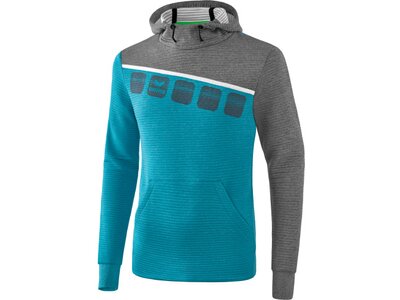 ERIMA Kapuzensweat 5-C Blau