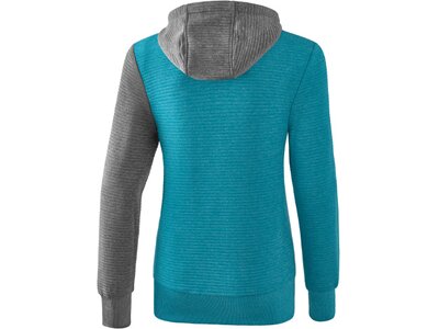 ERIMA Fußball - Teamsport Textil - Sweatshirts 5-C Kapuzensweat Damen Blau