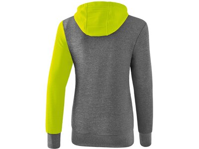 ERIMA Fußball - Teamsport Textil - Sweatshirts 5-C Kapuzensweat Damen Grau