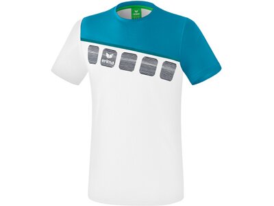 ERIMA T-Shirt 5-C Weiß