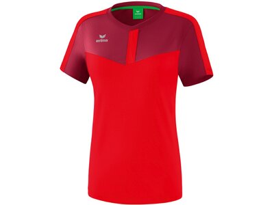 ERIMA Fußball - Teamsport Textil - T-Shirts Squad T-Shirt Damen Rot