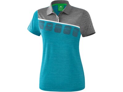 ERIMA Fußball - Teamsport Textil - Poloshirts 5-C Poloshirt Damen Blau