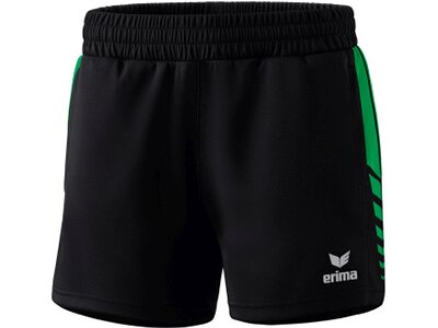 ERIMA Damen Six Wings Worker Shorts Schwarz