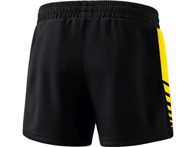 ERIMA Damen Six Wings Worker Shorts Schwarz