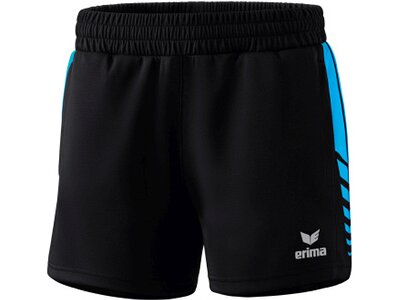 ERIMA Damen Six Wings Worker Shorts Schwarz